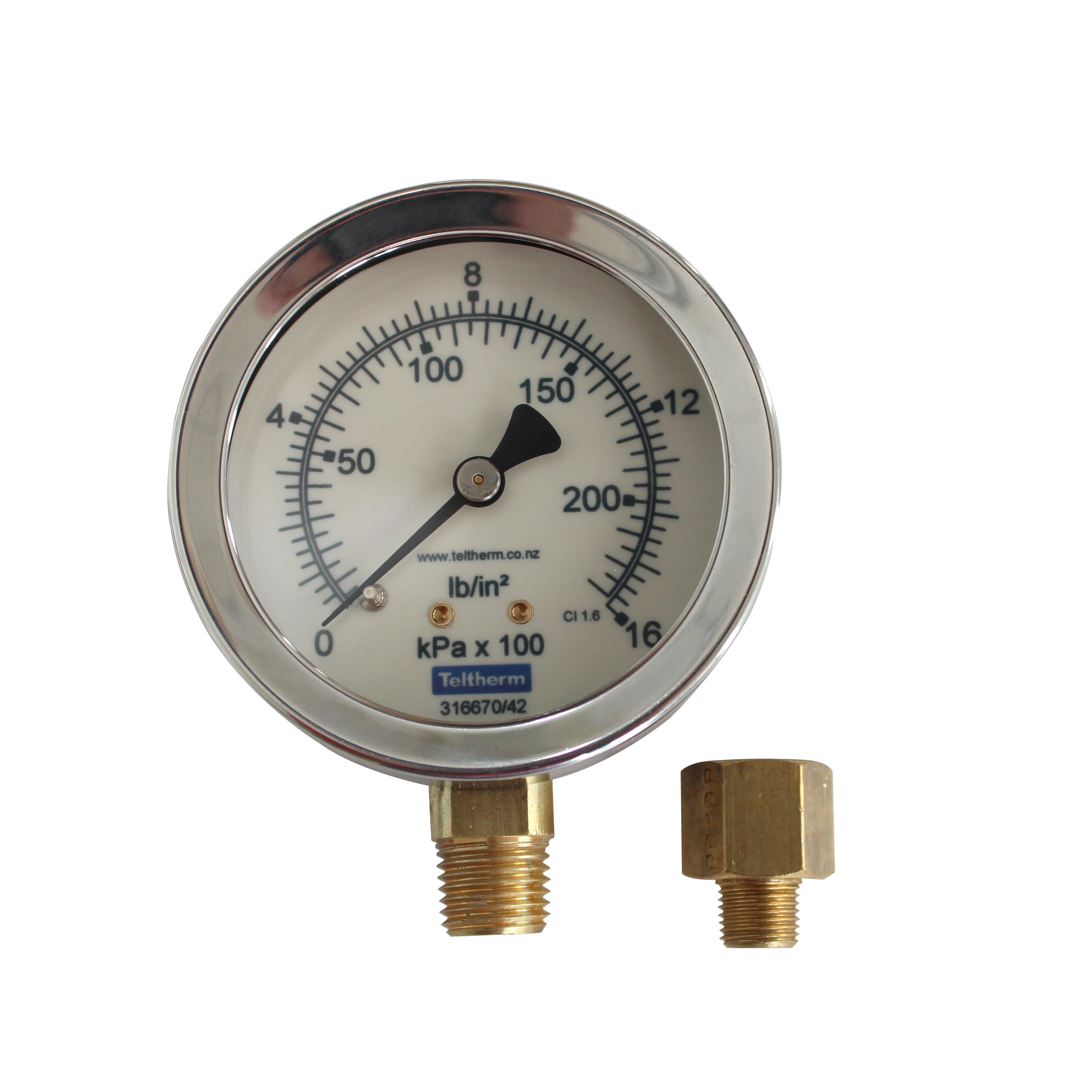 Diesel Burner Pressure Gauge Kit image